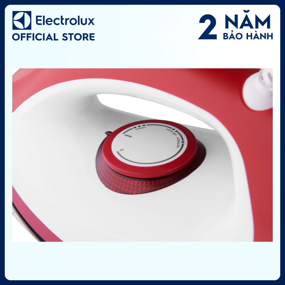 Bàn ủi Electrolux EasyLine - EDI1004 - Mặt đế chống dính, là ủi dễ dàng và mượt mà [Hàng chính hãng]