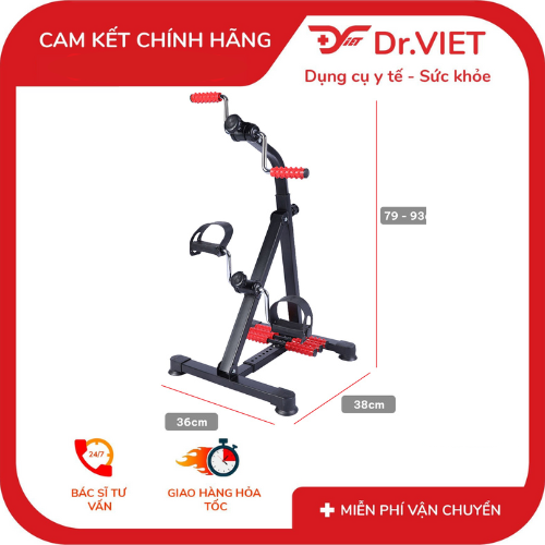 Xe đạp tập thể dục liên hoàn tay chân ( 3IN1) TD001P-6B