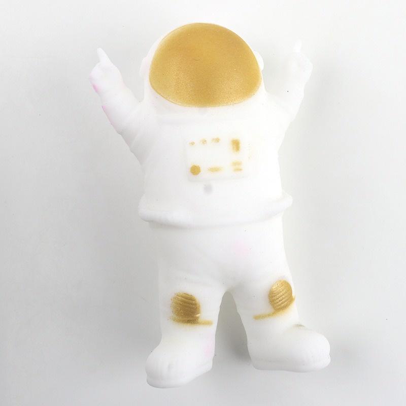 Squishy Mochi hình phi hành gia đứng mềm mịn dễ thương chân thực giảm stress co dãn đàn hồi ngộ nghĩnh bóp giải trí