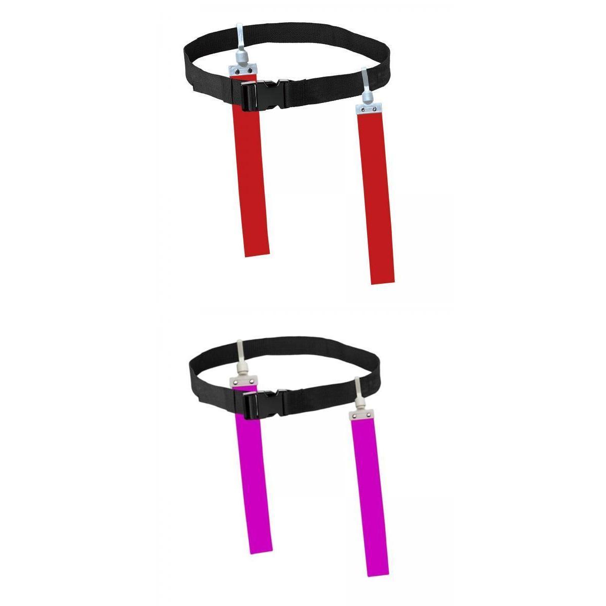 2x Football Waist Belt Ribbon Adjustable for Outdoor Accessories Equipment