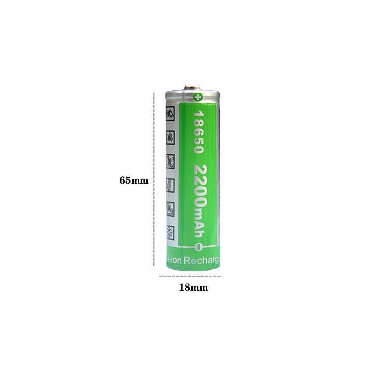 Pin Sạc HHTC 18650 2200mah 4.2V Dung Lượng Chuẩn