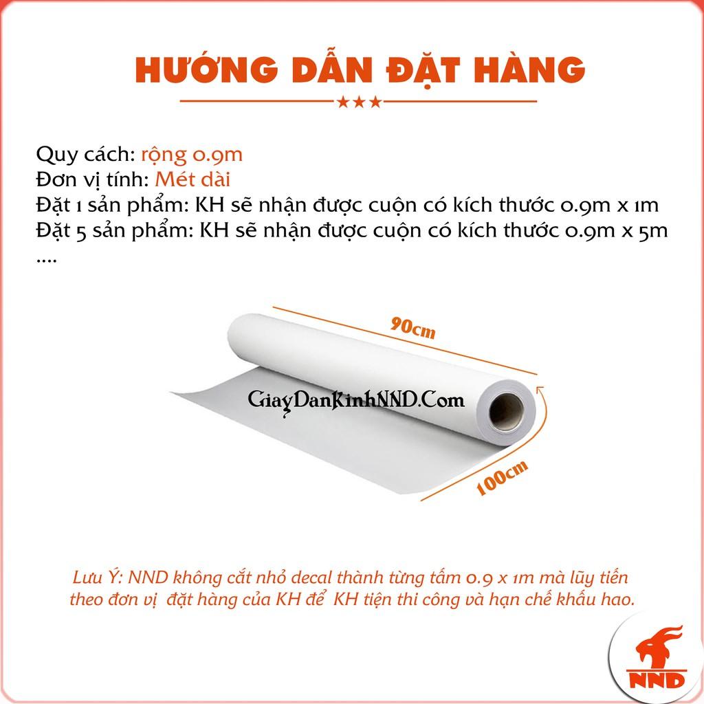 Giấy Decal Dán Kính Trang Trí Hoa Văn Mã A09