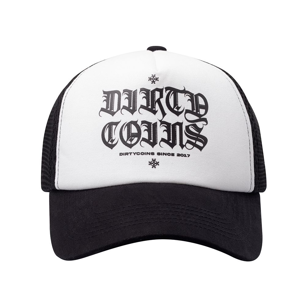 DirtyCoins Gothic Trucker Hat