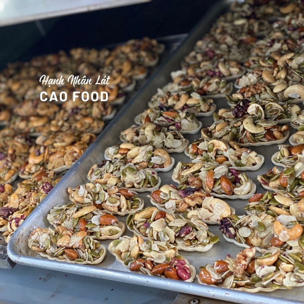 Hạnh Nhân Lát CAO FOOD hữu cơ, nhập khẩu Mỹ chính gốc, dùng làm bánh, chè cháo,...
