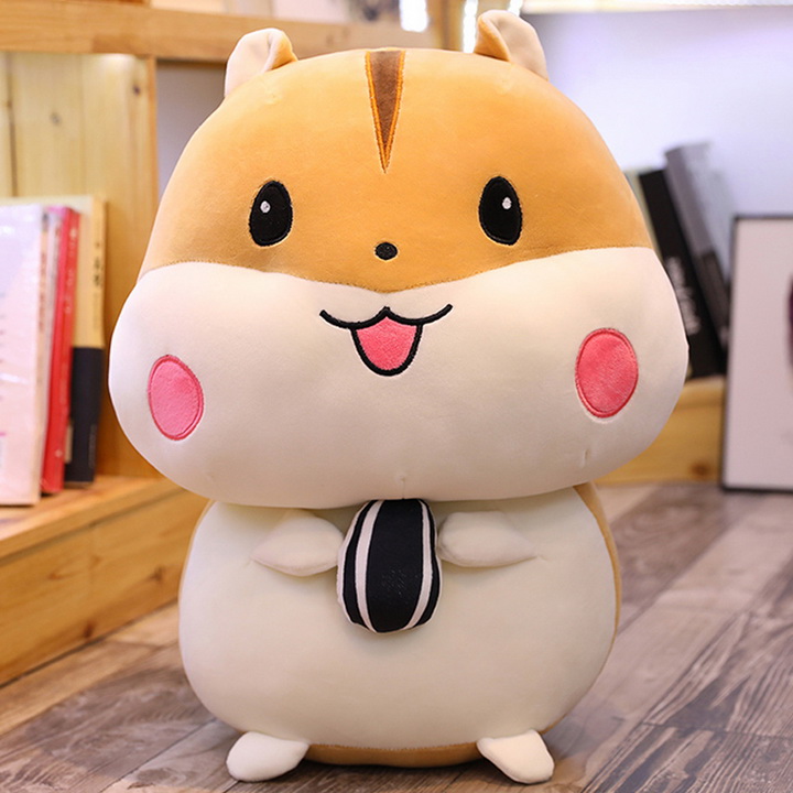 Gấu Bông Chuột Hamster 40cm TNB01 Ngộ Nghĩnh Và Đáng Yêu Màu Nâu