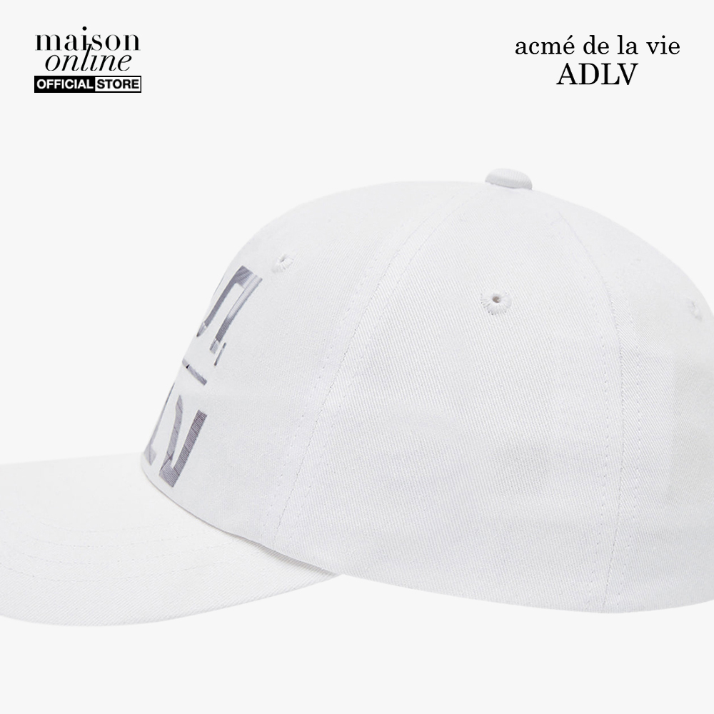 ADLV - Nón bóng chày thể thao Log x ADLV Classic Logo ADLV-20FW-BCLOCL-WHT