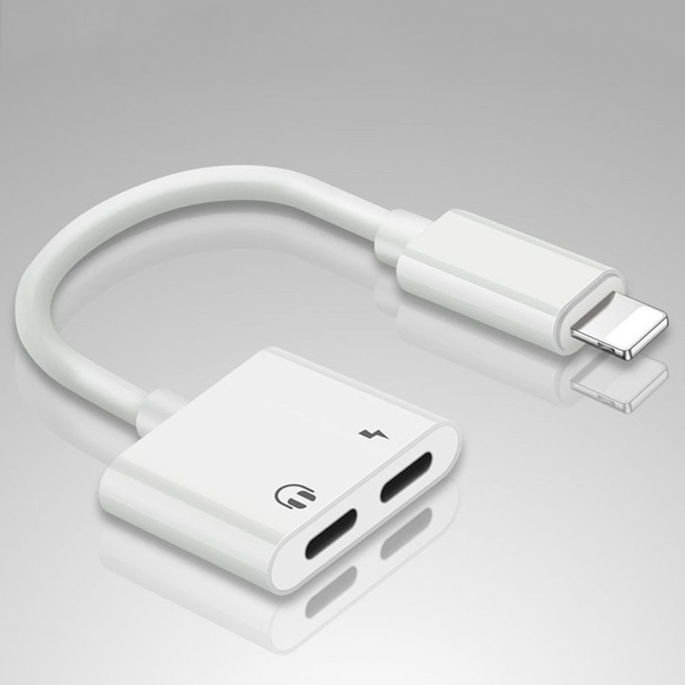 Bộ Chuyển Đổi Cáp Điện Thoại Thông Minh 2 Trong 1 Cho Điện Thoại IOS 7