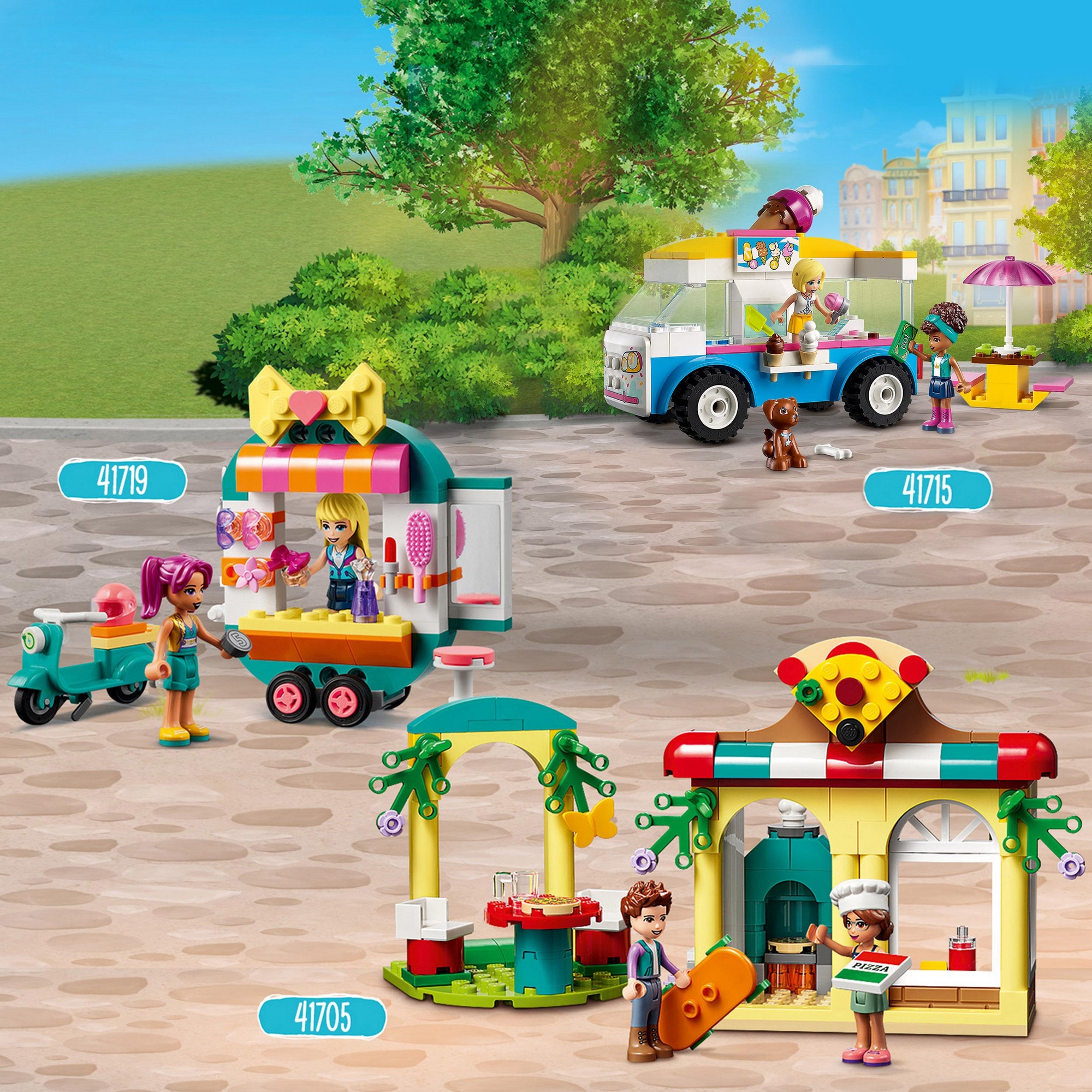 LEGO Friends 41719 Tiệm làm đẹp di động của Stephanie