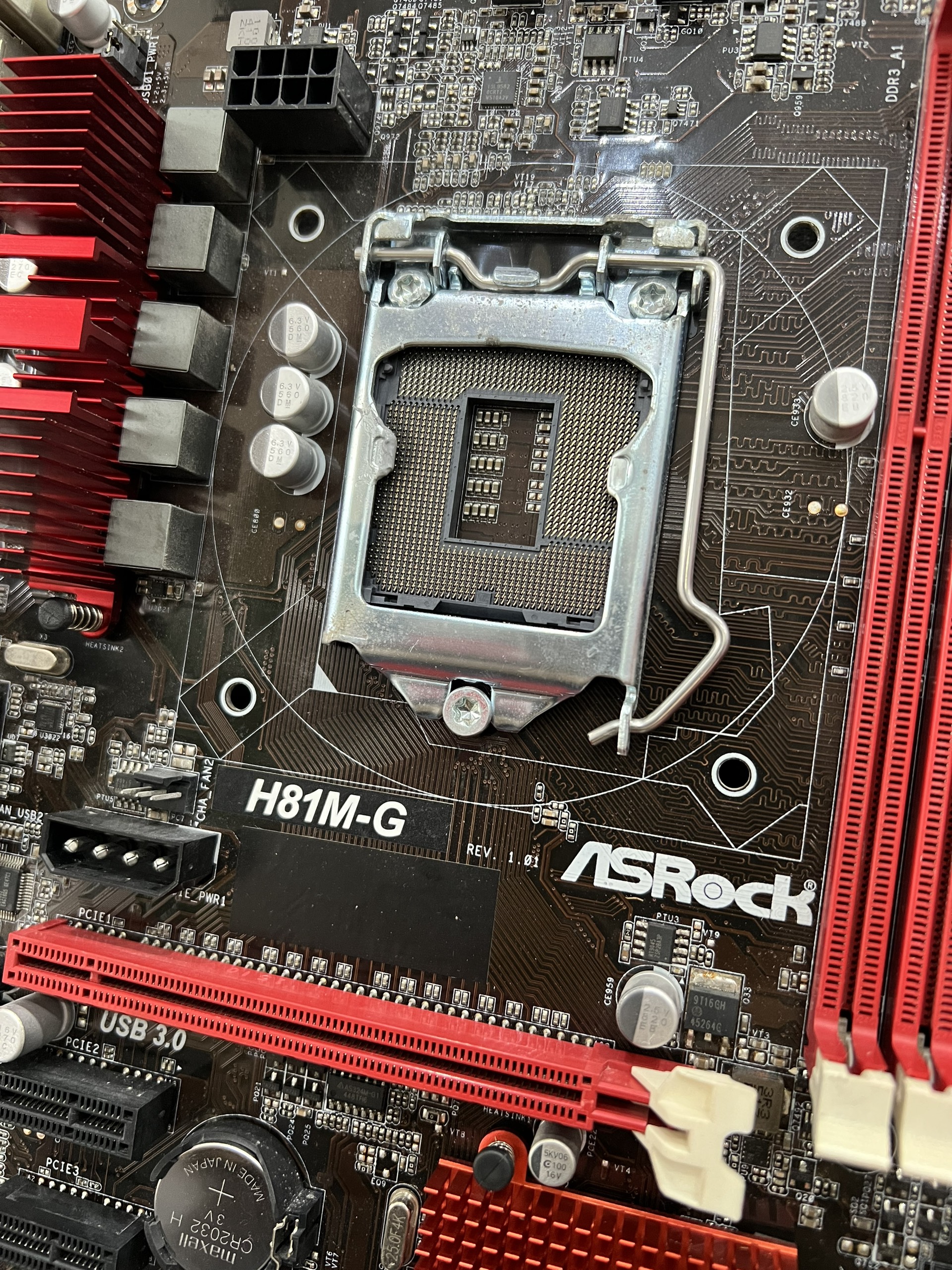 Main Asrock H81M-G (Chipset Intel H81/ Socket LGA1150) - Hàng Chính Hãng