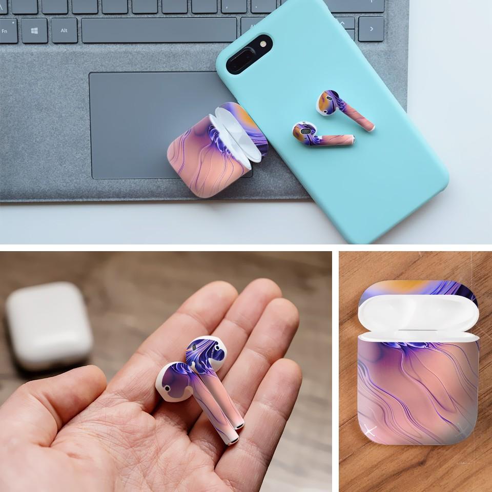 Miếng dán skin cho AirPods in hình Họa tiết - HTx072