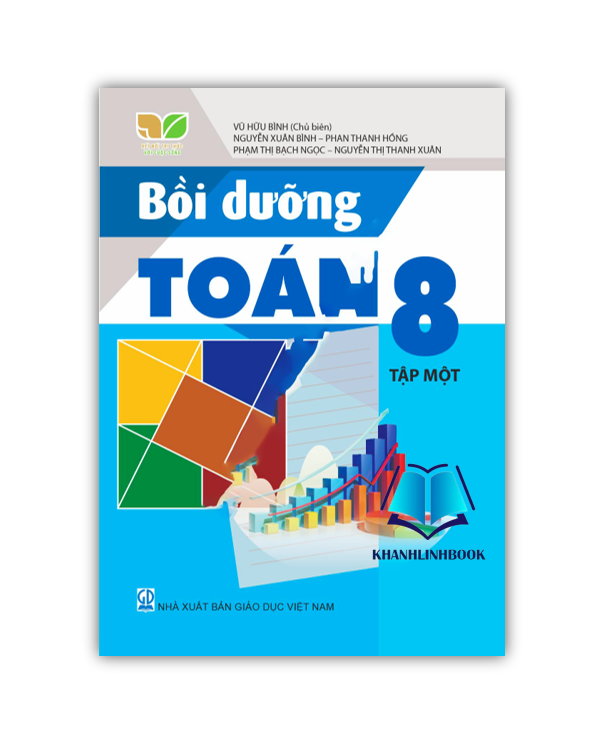 Sách - Combo Bồi dưỡng Toán 8 tập 1 + 2 (Kết nối tri thức với cuộc sống)