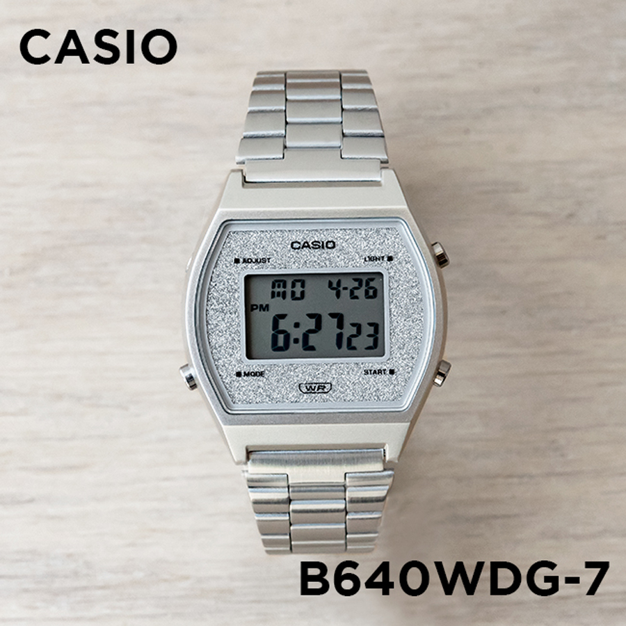 Đồng hồ nữ dây kim loại Casio Standard chính hãng Anh Khuê B640WDG-7DF