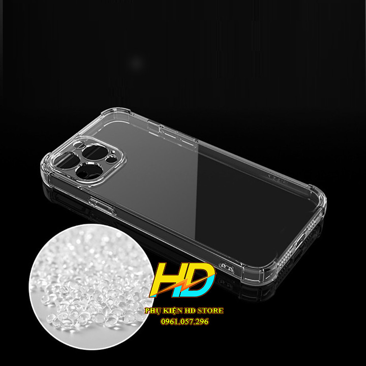 Ốp Lưng Dẻo Trong Suốt Dành Cho iPhone 14, 14 Max , 14 Pro , 14 Pro Max Chống Sốc 4 Góc, Camera Khoét Lỗ Bảo Vệ Tuyệt Đối