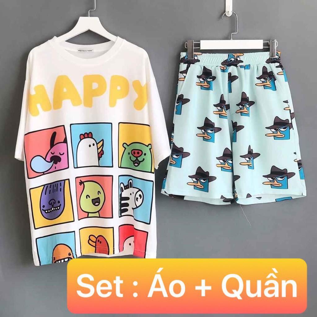 Set Áo kèm Quần hình thú xinh MASL050620