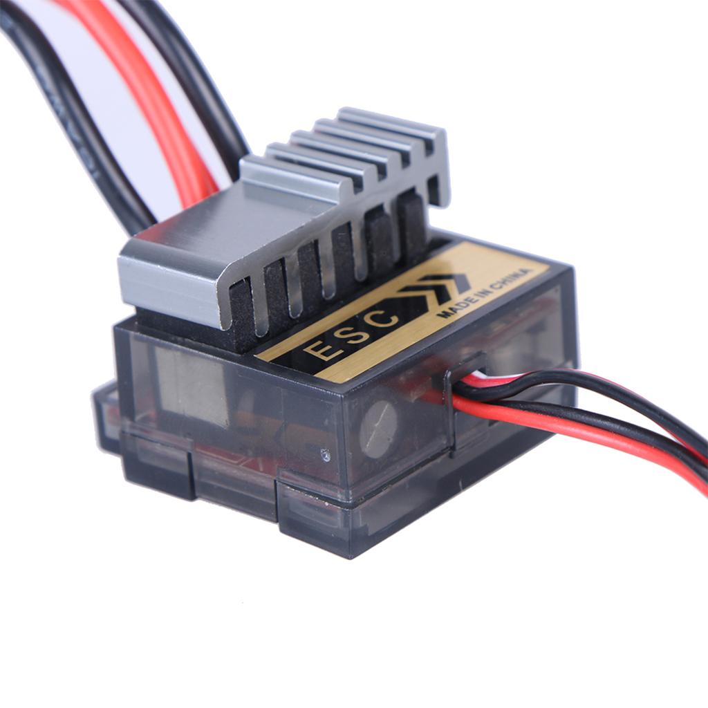 2x Rc 320A Brushed ESC Motor Controller 1:8 1: 10 RC Car Truck Buggy Ship Boat Tank