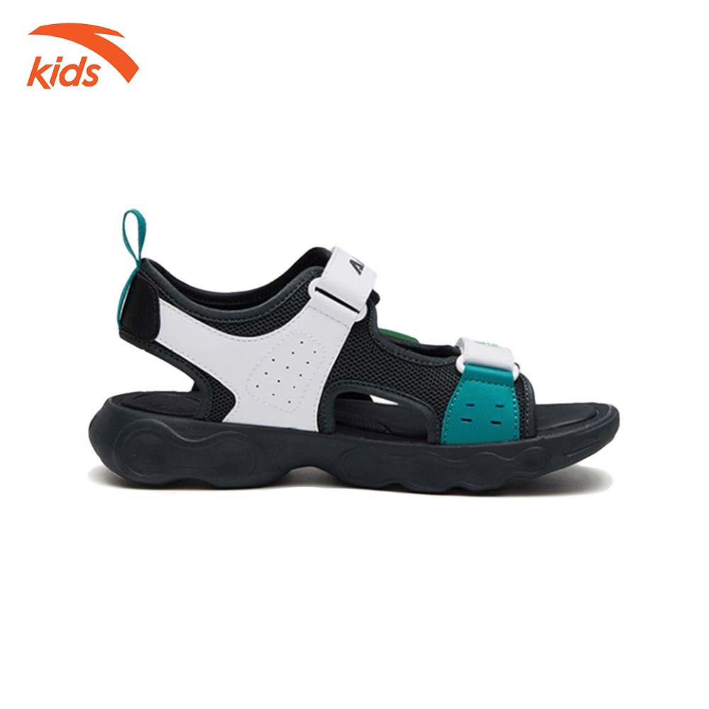 Sandals thời trang thể thao bé trai Anta Kids siêu nhẹ, quai dán tiện lợi, thoáng khí W312336987