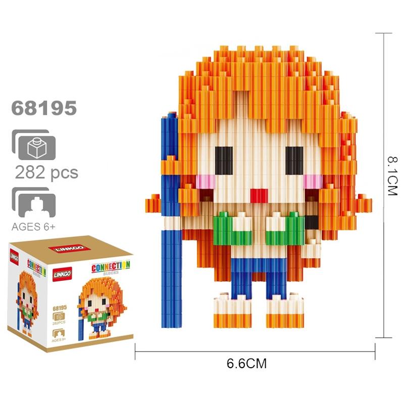 Đồ Chơi Lắp Ráp Mô Hình Nhân Vật One Piece - LinkGo 68195 - Nami (282 Mảnh Ghép)