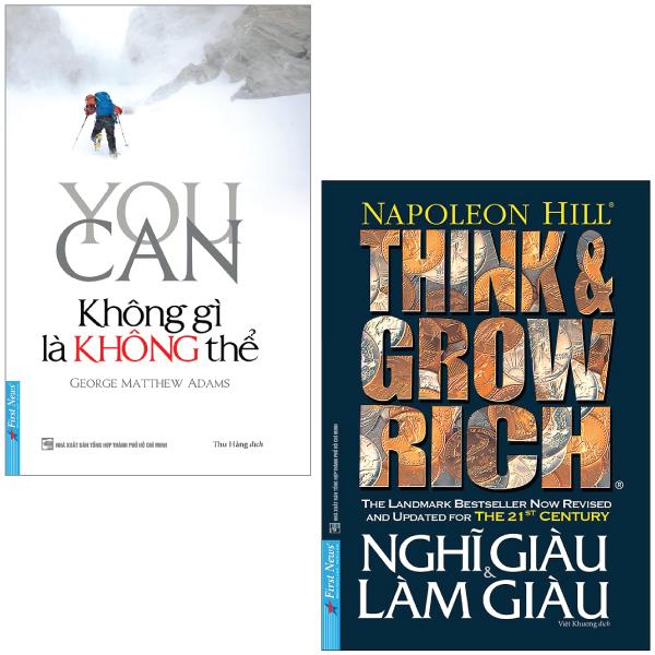 Combo Sách You Can Không Gì Là Không Thể + Nghĩ Giàu Và Làm Giàu