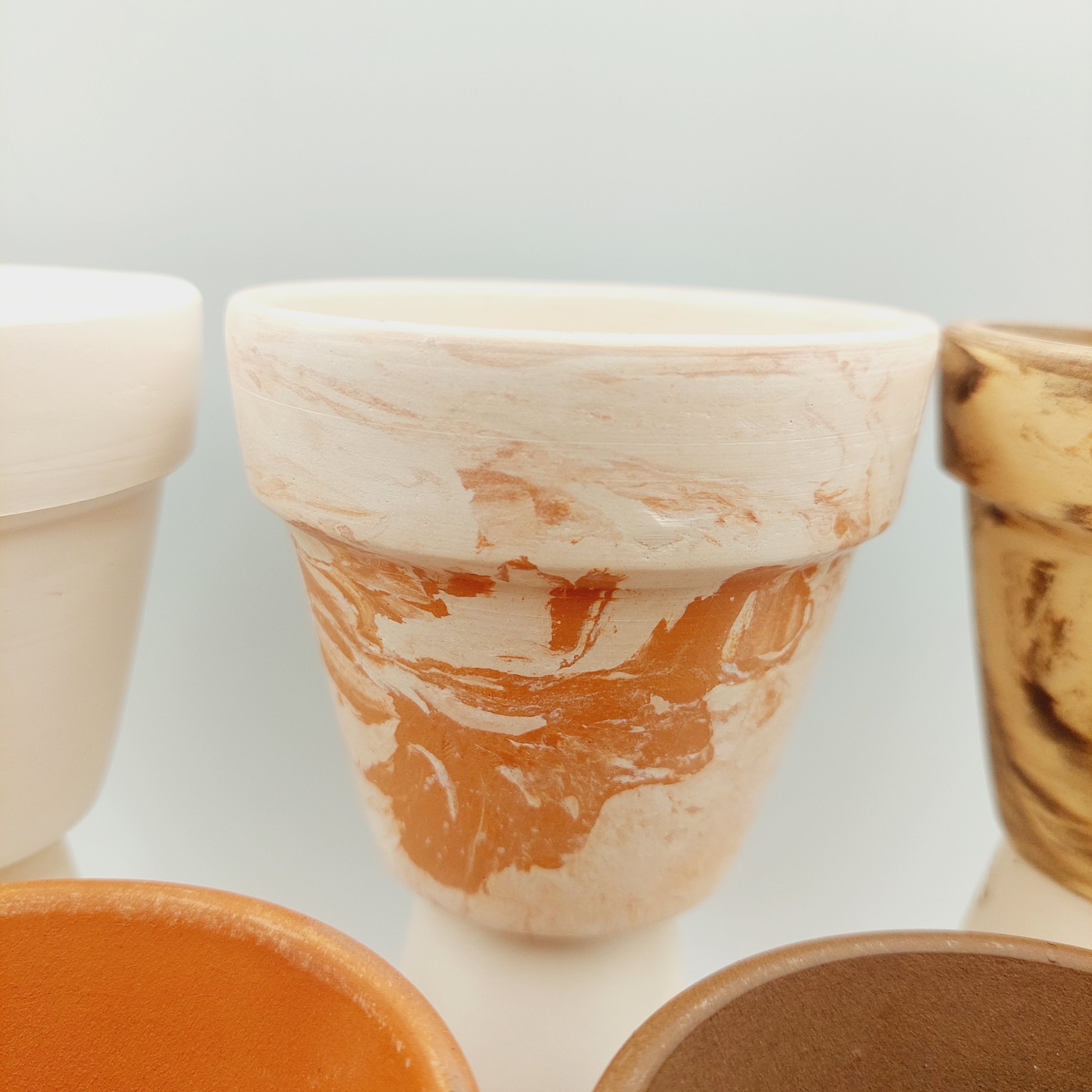 Chậu đất nung, chậu sen đá - Ly gờ 87, miệng chậu 8cm, chiều cao 7cm