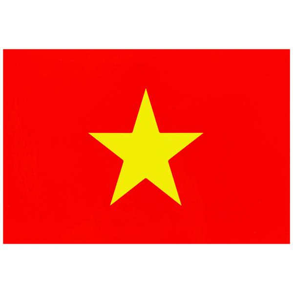 Bộ 3 Sticker Hình Lá Cờ Việt Nam - HFP 6