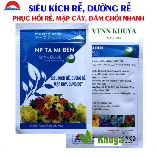 Phân bón Fuji NP TaMiDen gói 15gr Siêu kích rễ Dưỡng rễ Phục hồi rễ