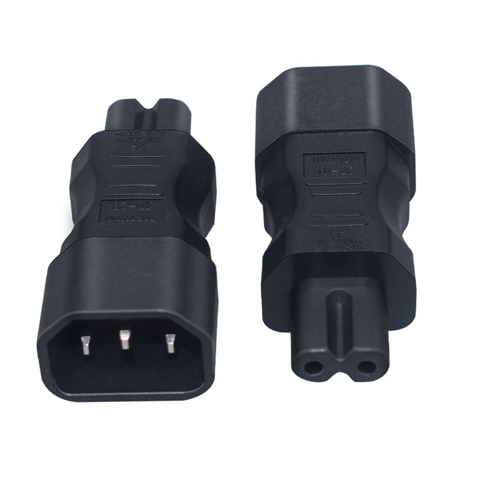 C14 to C7, Converter Converter Plug Adapter Plug Adapter Connector, for Living Room