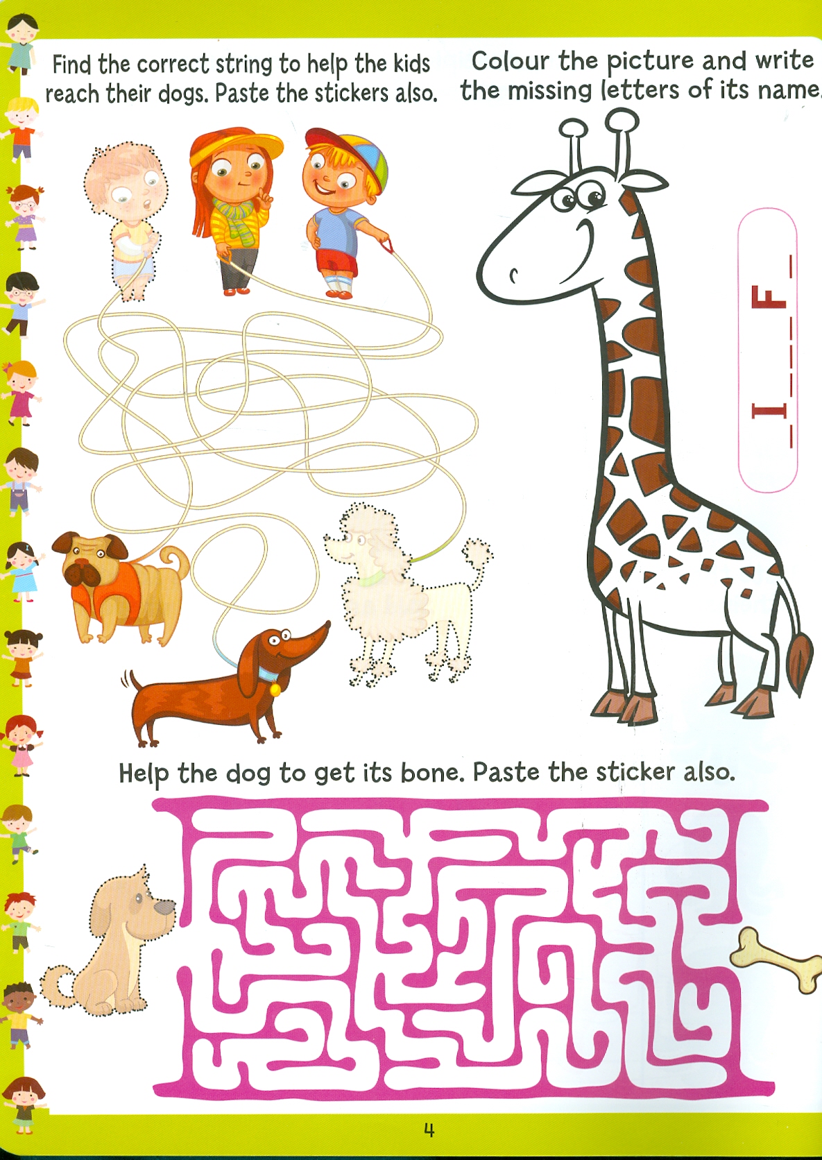 Play With Sticker - Animals (Chơi Cùng Hình Dán - Động Vật)