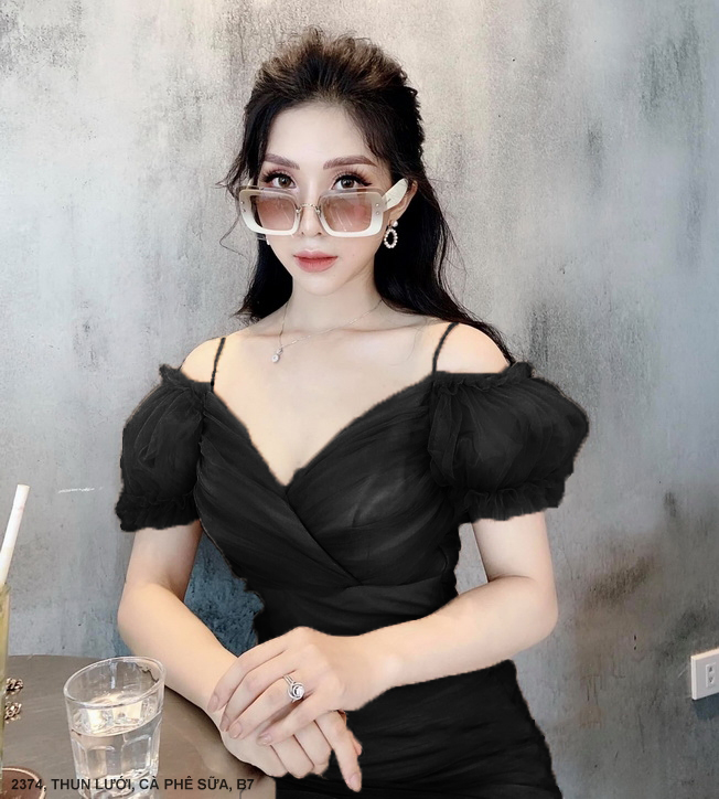 ĐẦM BODY TRỄ VAI CAO CẤP