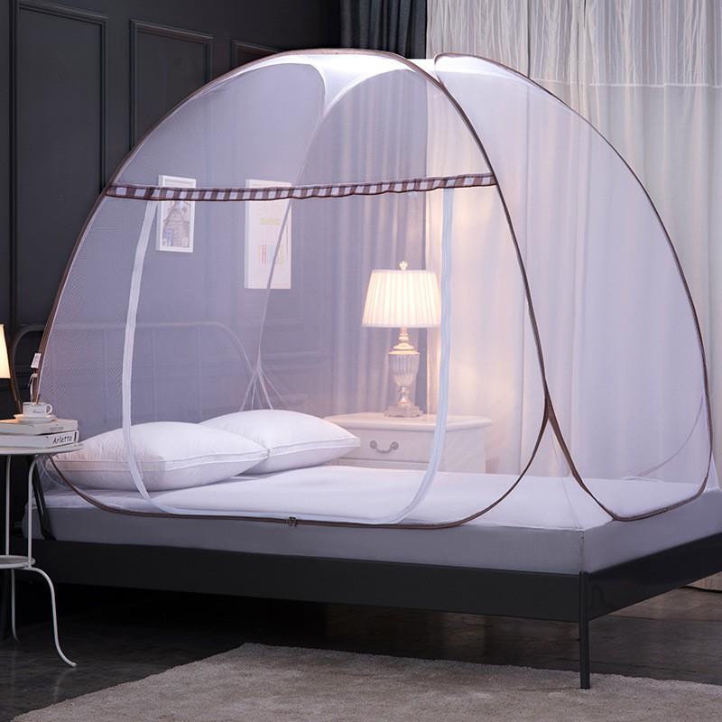 Mùng chụp tự bung 2 cửa, màn chụp đỉnh rộng 1m6x2m, 1m8x2m, 2m2x2m