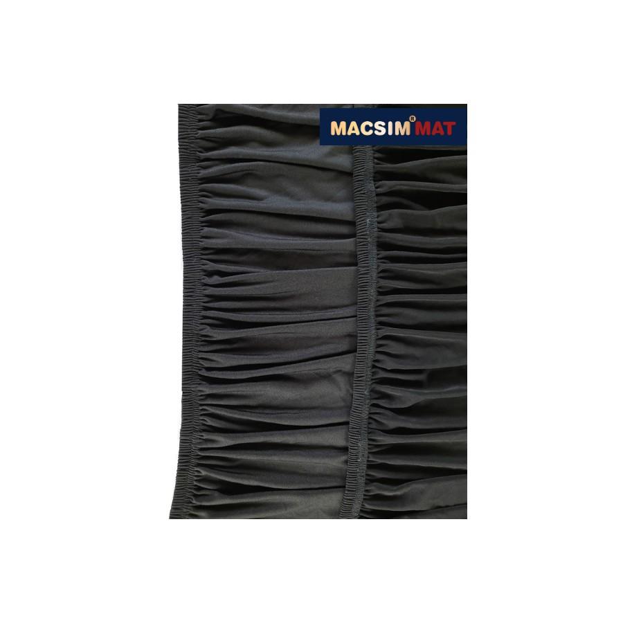 Bạt phủ dành cho xe ô tô 7 chỗ nhãn hiệu Macsim sử dụng trong nhà chất liệu vải thun - màu đen và màu đỏ