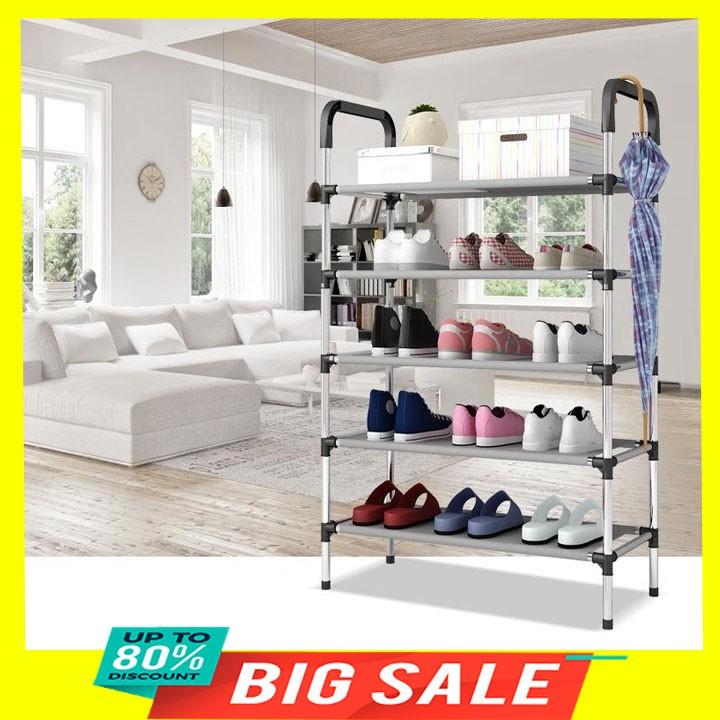 Kệ giày dép 5 tầng inox