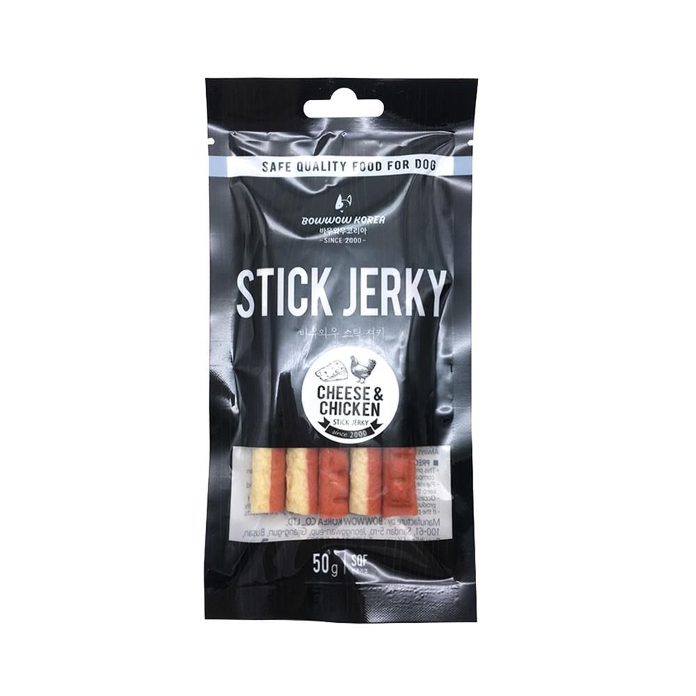 BÁNH THƯỞNG THỊT QUE BOWWOW STICK JERKY CHO CHÓ - 50G