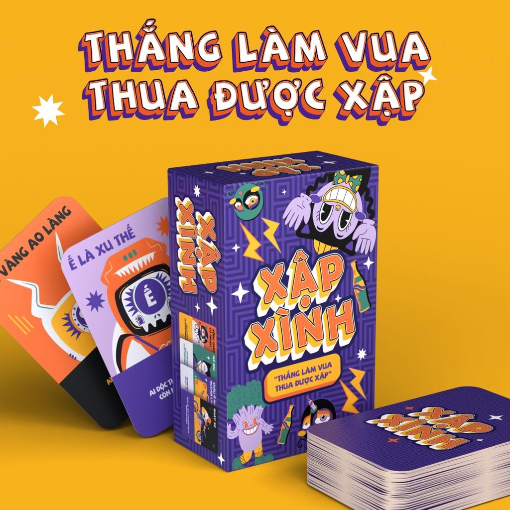 XẬP XÌNH - Quẩy tới bến | Drinking game, board game, game thẻ bài - Châu Anh Toys