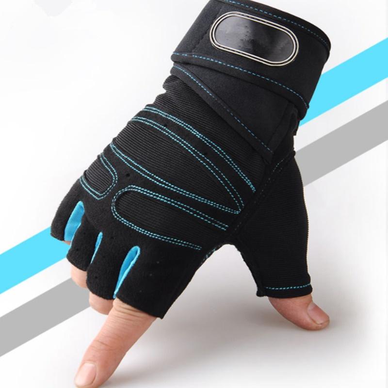 Gym Gloves Fitness Weight Lifting Gloves Body Building Training Sports Exercise Sport Workout Glove for Men Women M/L/XL #2