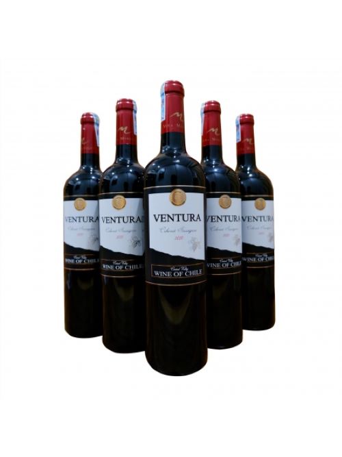 RƯỢU VANG CHILE VENTURA CABERNET SAUVIGNON 750ML 13.5%