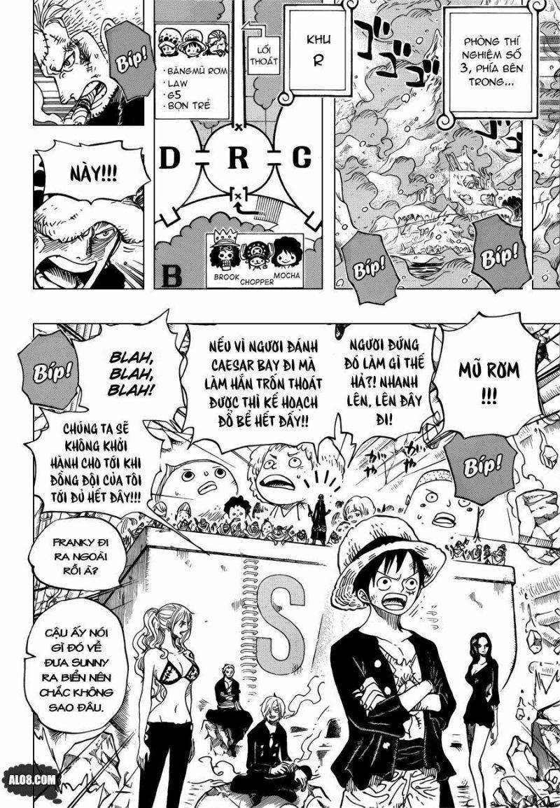 đảo hải tặc - one piece chapter 693 12