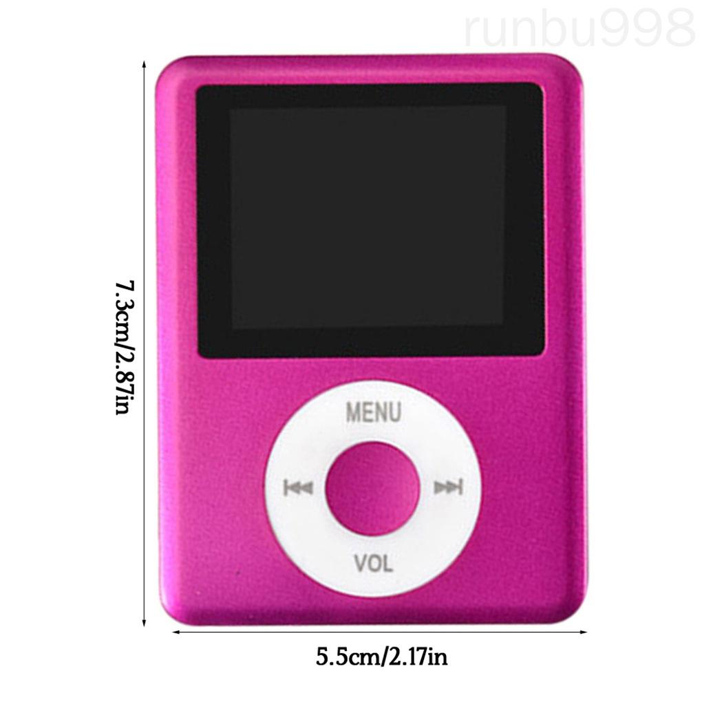 Máy nghe nhạc MP4 màn hình 1.8 inch có tai nghe