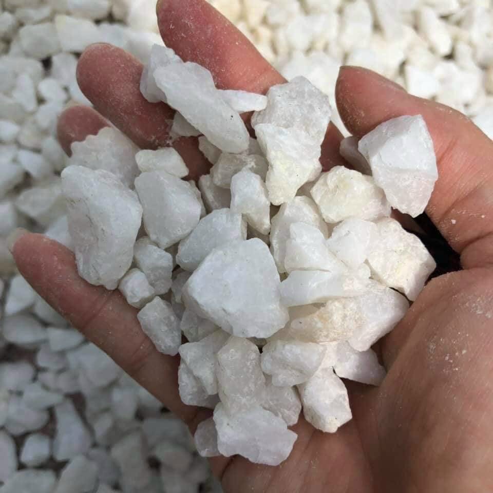 100 gr Thạch Anh Trắng Thô Tự Nhiên - Đá Thanh Tẩy
