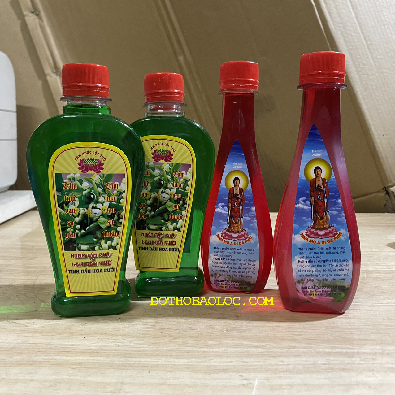 Nước Ngũ Vị Tẩy Uế Cam Lồ - Tẩy Uế Cho Đồ Thờ Cúng 250ml