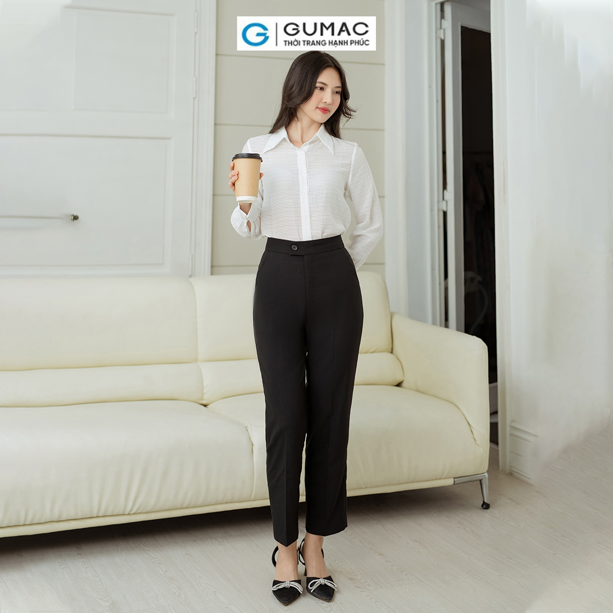 Quần ống đưng quai dê GUMAC QD08024