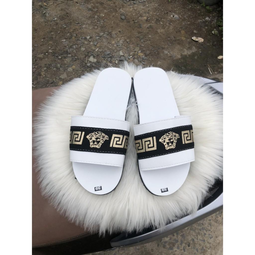 sandal đồng nai dép quai ngang nam nữ ( đế trắng ) size từ 34 nữ đến 43 nam