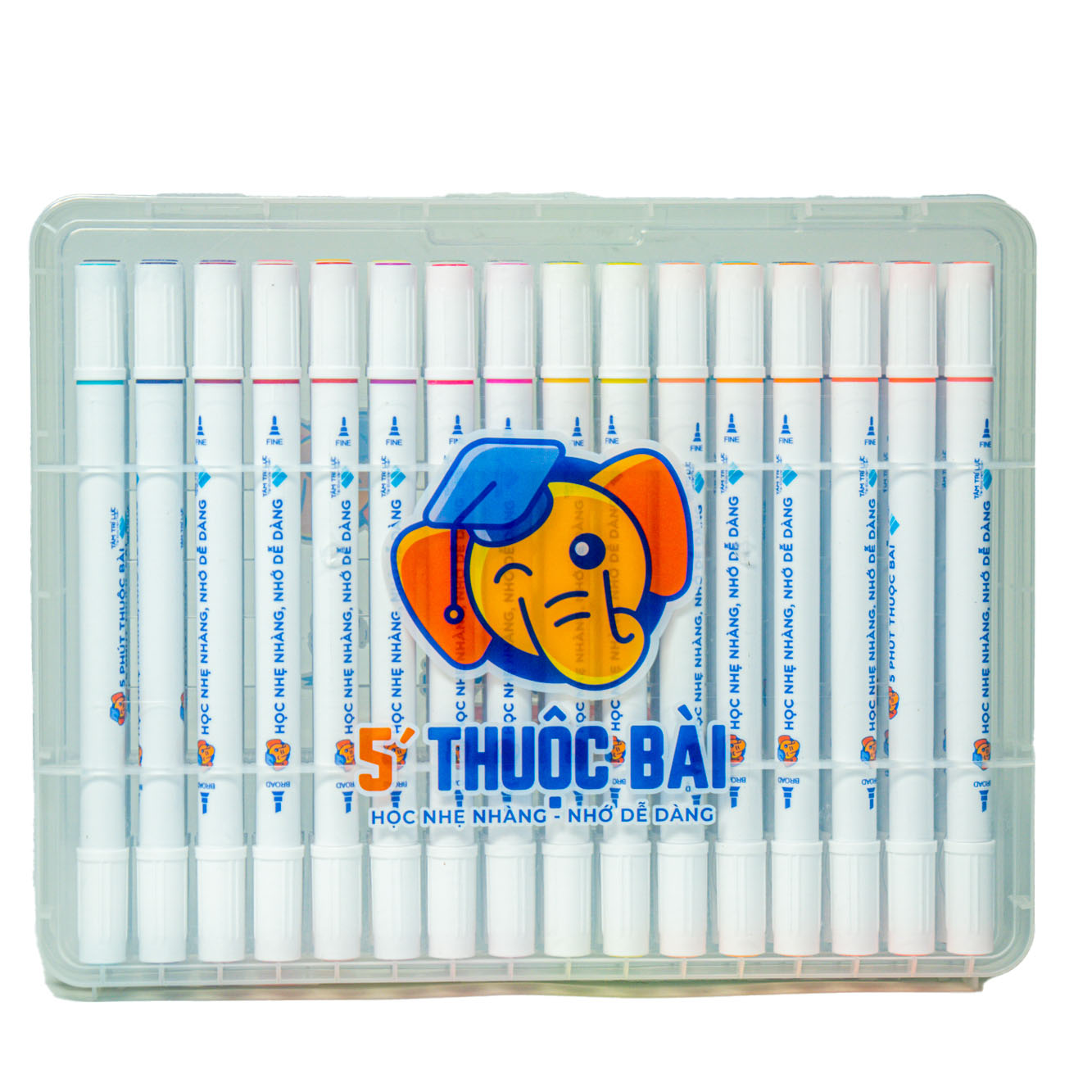 Bút Lông Màu 2 Đầu 5 Phút Thuộc Bài - Art Marker (48 màu) - bút dạ màu marker, bút lông tô màu vẽ tranh