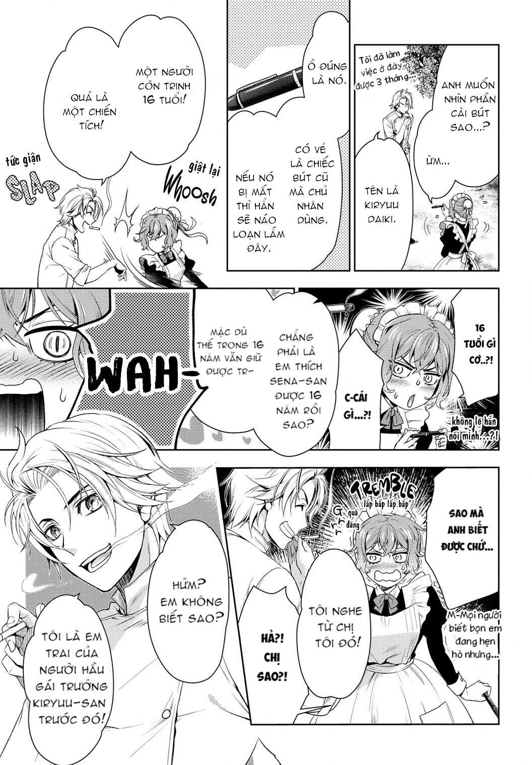 anh chàng quản gia lạnh lùng yêu cô hầu gái chapter 6 5