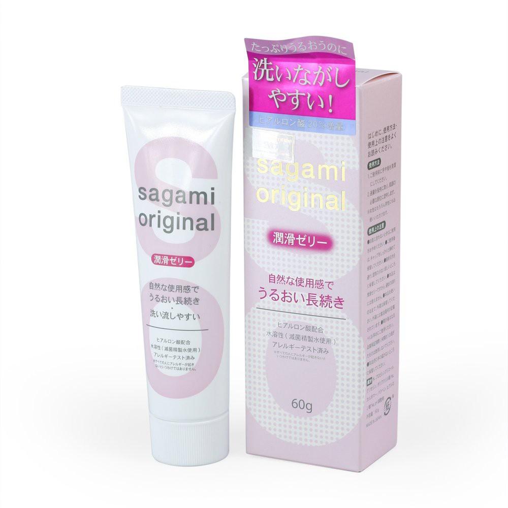 Gel bôi trơn cao cấp chiết xuất thiên nhiên Sagami Original (60g)