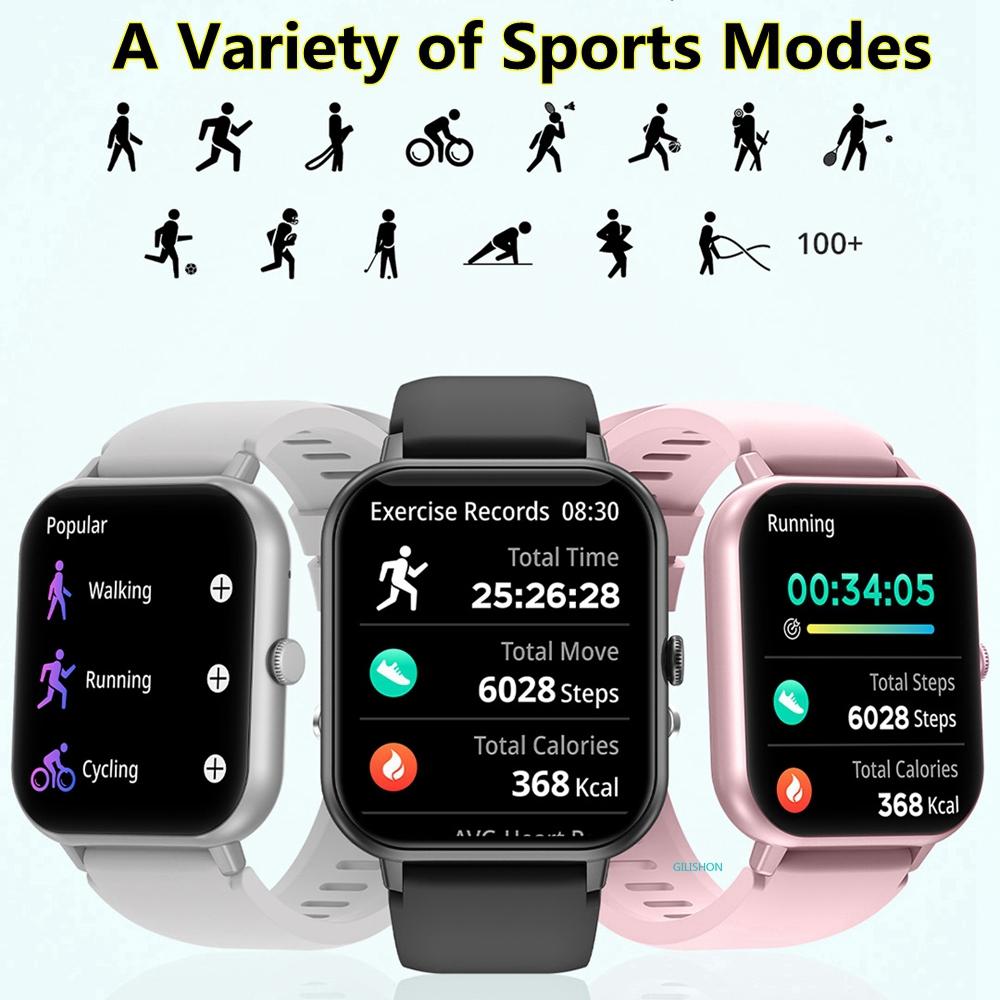 Bluetooth mới gọi smartwatch Women Full Touch Màn hình thể thao Thể dục IP67 Đồng hồ thông minh chống thấm nước cho đồng hồ nam Android