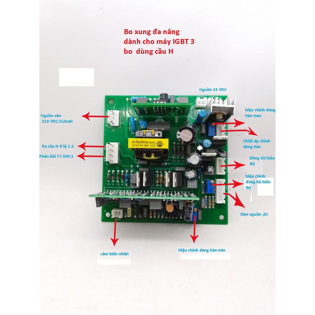 Bo xung đa năng dành cho máy igbt 4 sò hoặc 8 sò