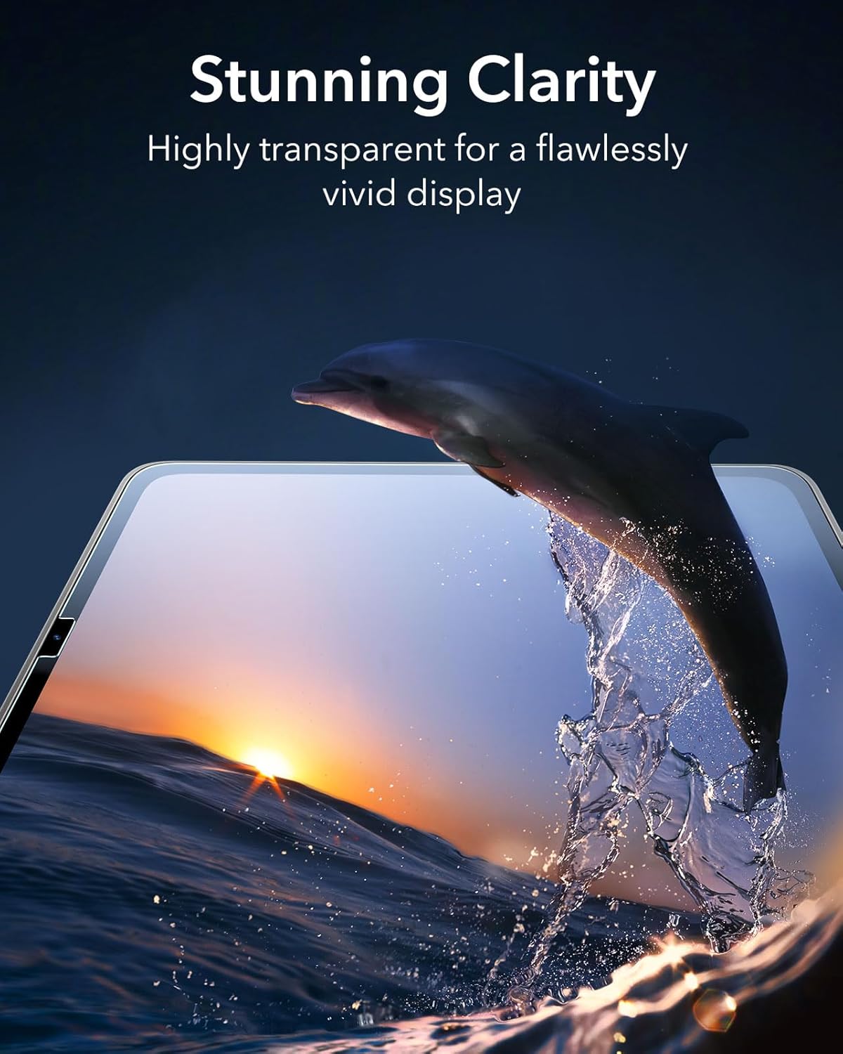 Kính cường lực dán màn hình cho iPad Gen 11 / iPad Gen 10 2025/2022 ESR Tempered Glass Screen Protector - Hàng Chính Hãng