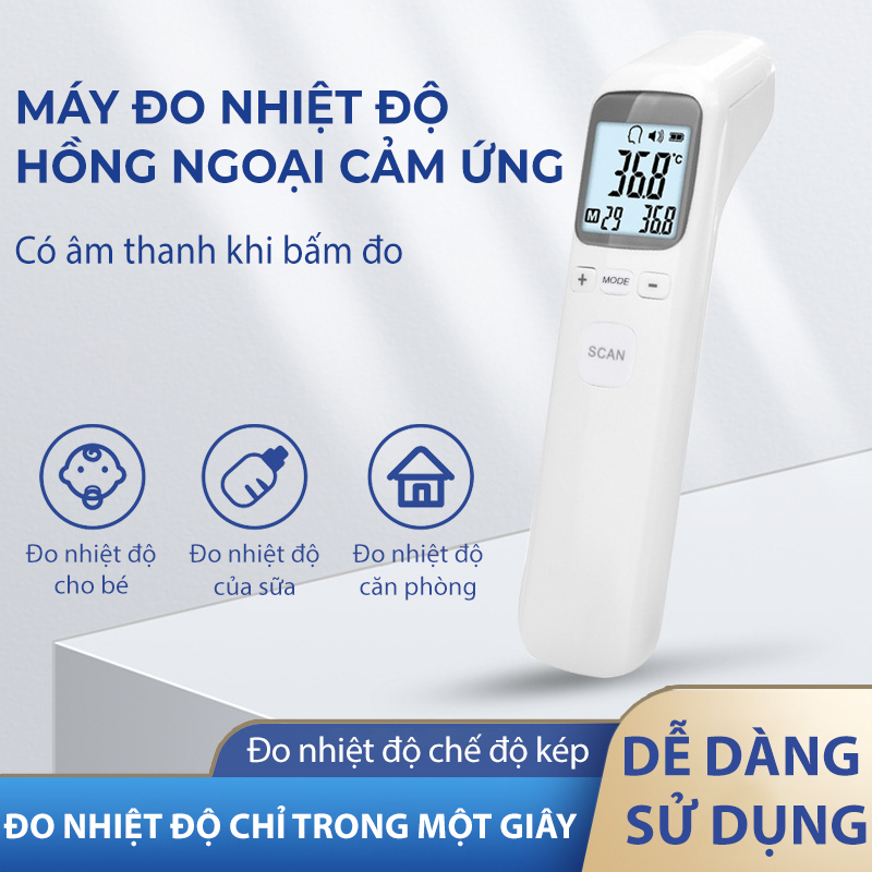 MÁY ĐO NHIỆT ĐỘ HỒNG NGOẠI, tiện lợi, dễ sử dụng - K1469