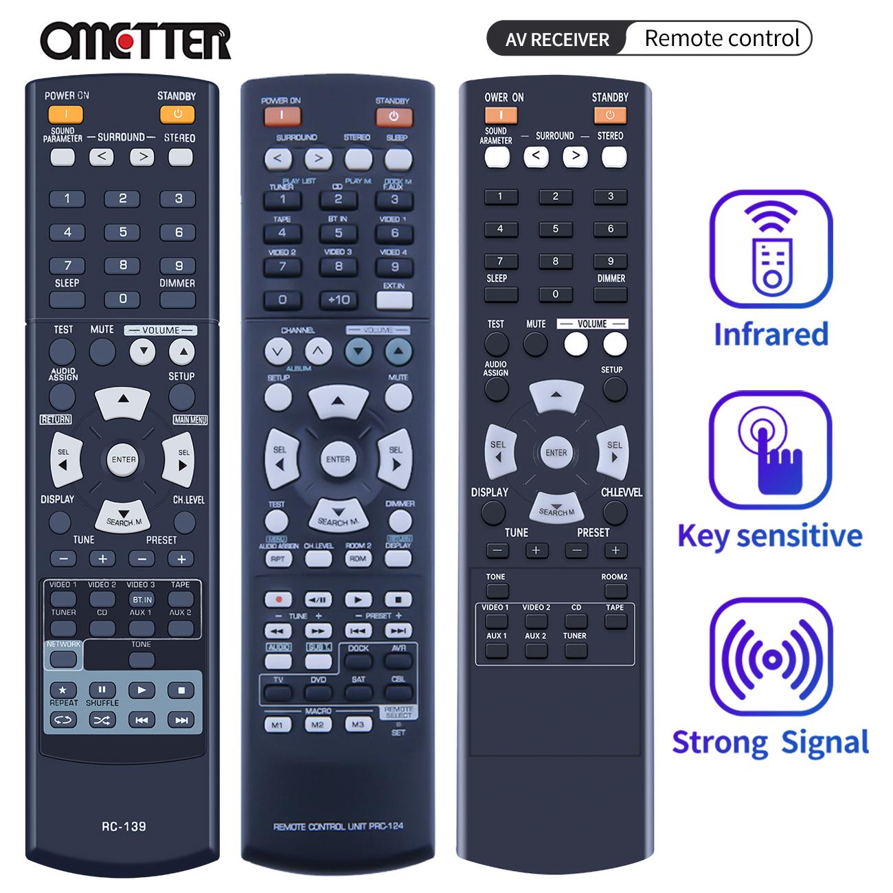 RC-139 RC-133 PRC-124 mới cho AV AV/Video điều khiển điều khiển từ xa RD-7503 RD606I RC-138 RC-133 RD-6505 RD-606I RD-6506