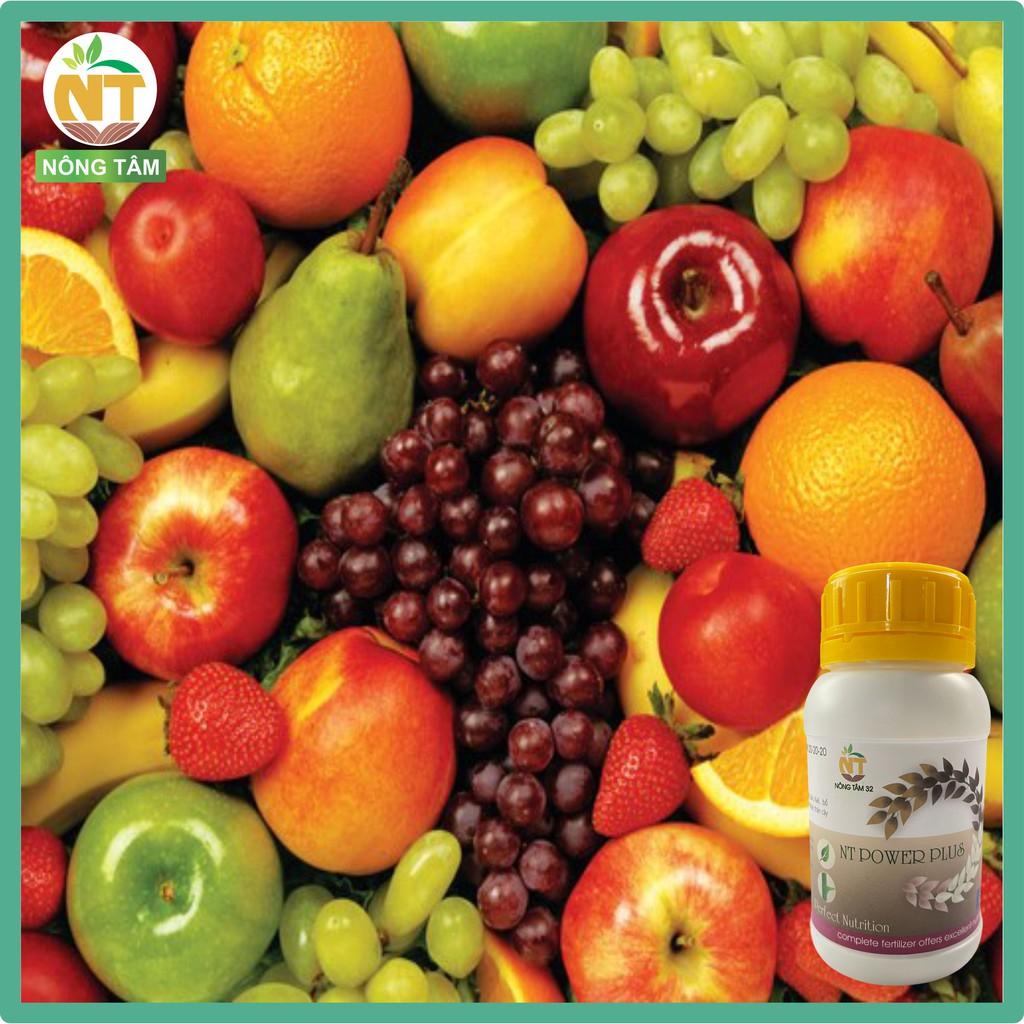 Phân bón NPK POWER PLUS bổ sung dinh dưỡng cho rau màu, hoa cảnh, cây ăn quả, chai 250ml